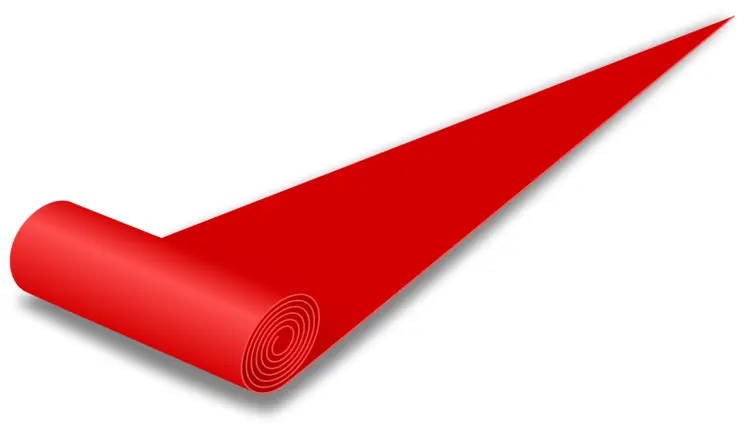 Red Carpet Roll for VIP Event