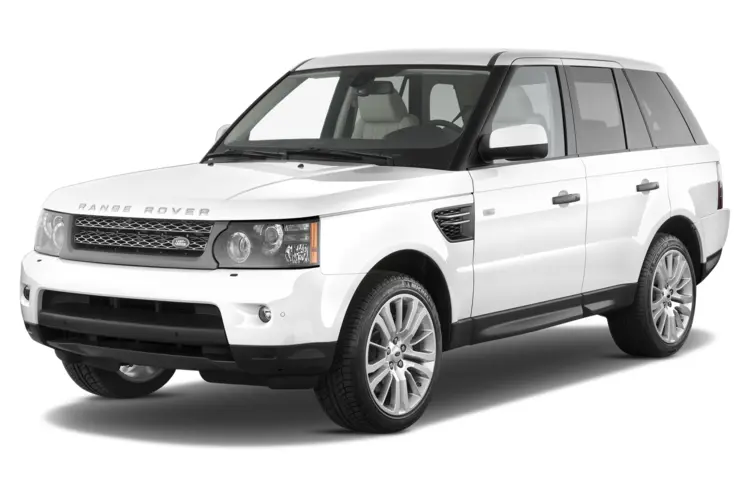 White Range Rover with Elegant Design