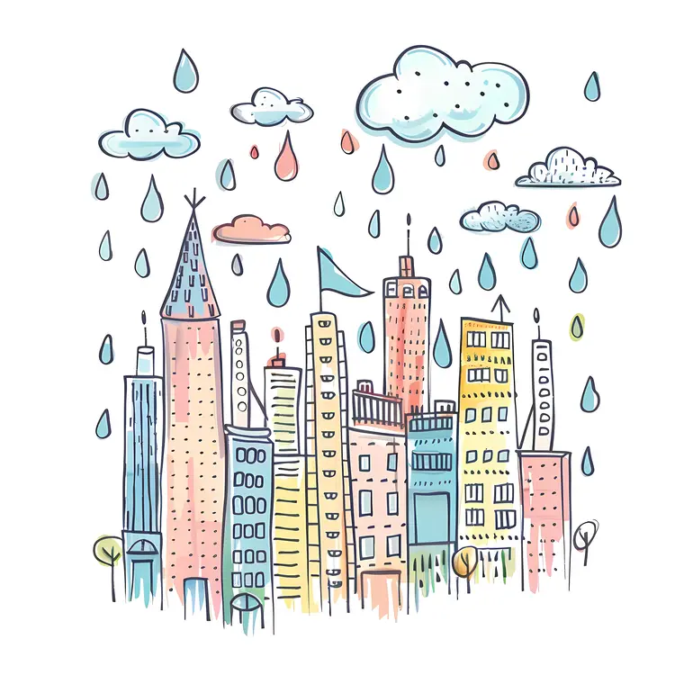 Rainy Day in the City