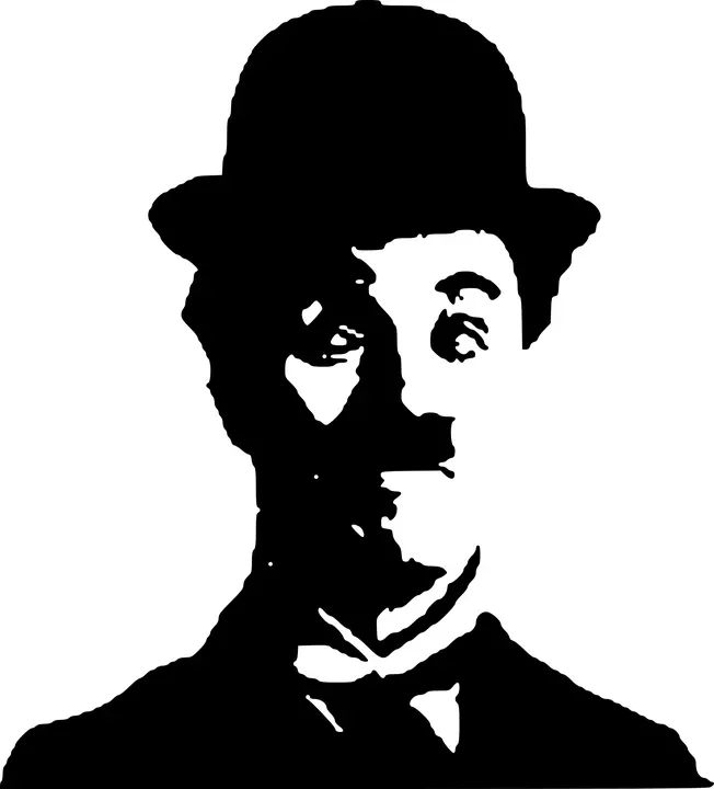 Man with Bowler Hat and Mustache