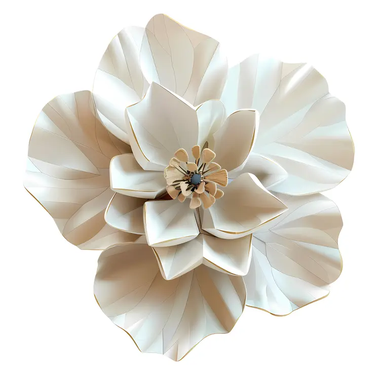 White Flower with Petals