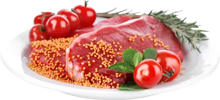 Seasoned Meat with Vegetables