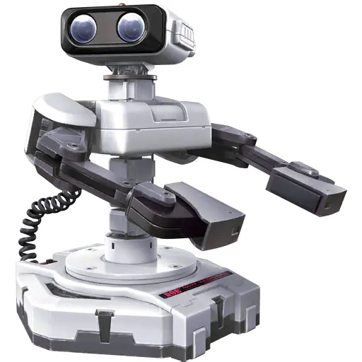 Classic Retro Robot with Antennas
