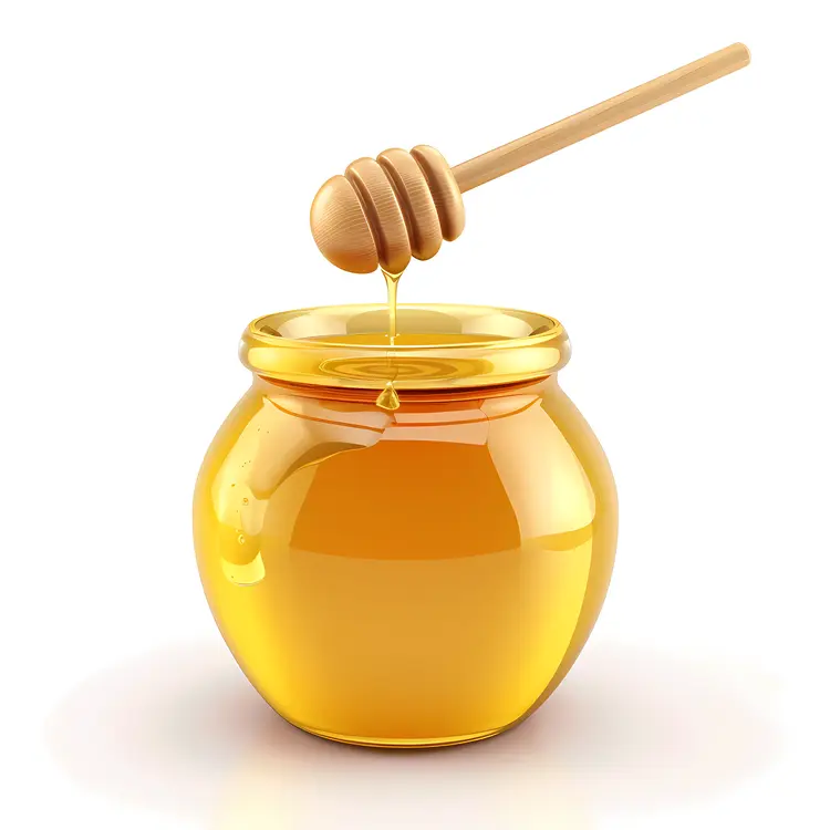 Honey Jar with Dipper