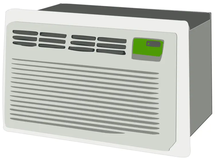 Modern Window Air Conditioner Unit