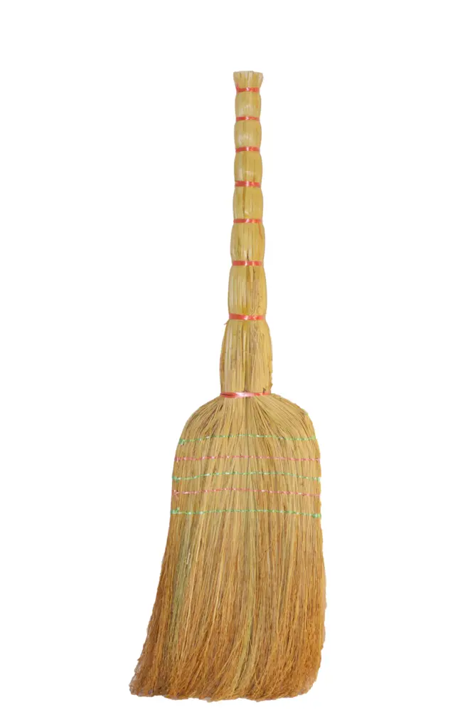 Straw Broom for Household Cleaning