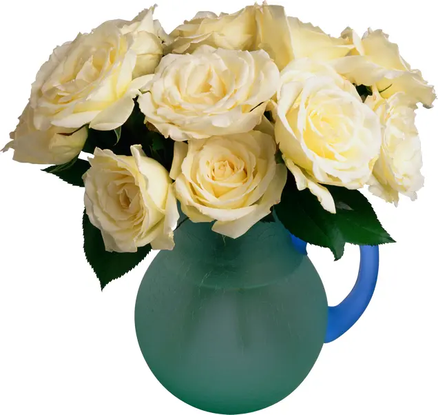 Elegant Rose Bouquet in a Vase