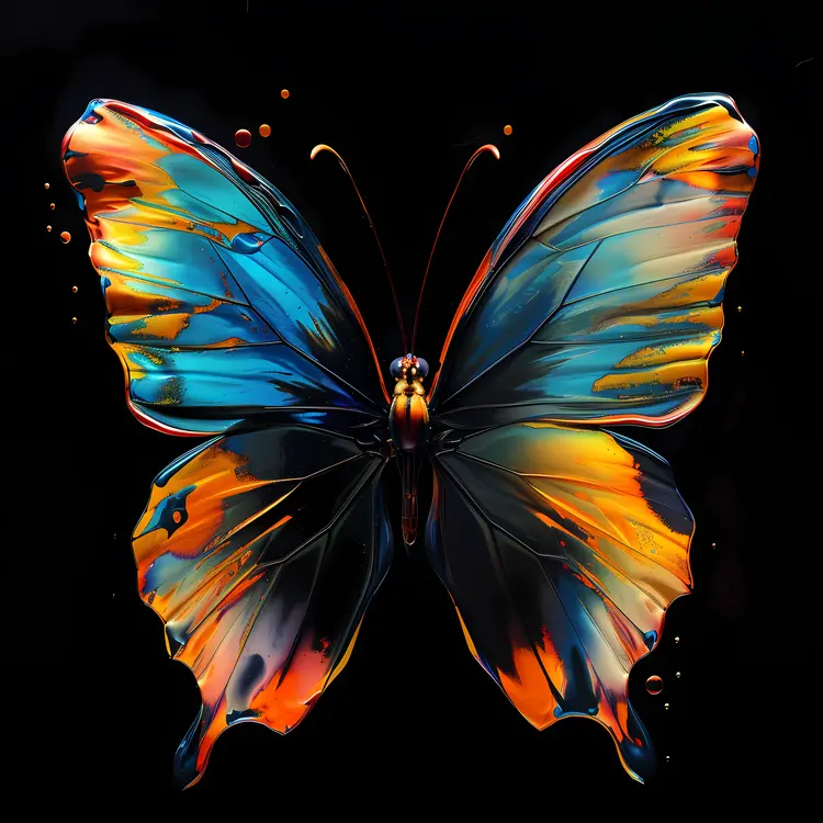 Colorful Butterfly Illustration