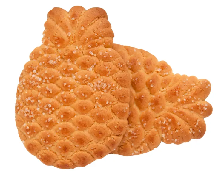 Pineapple Shaped Cookies