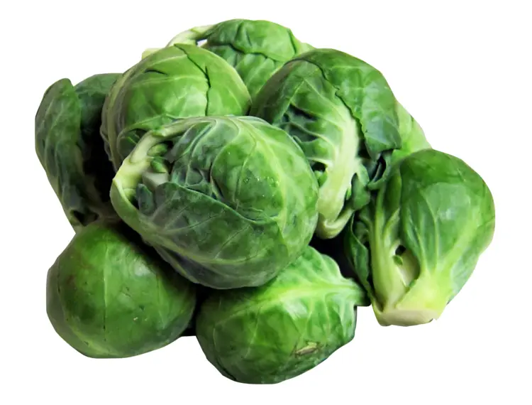Pile of Fresh Brussels Sprouts