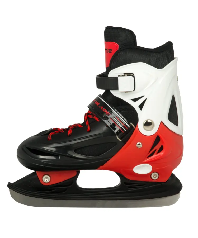 Red and Black Ice Skate for Skating