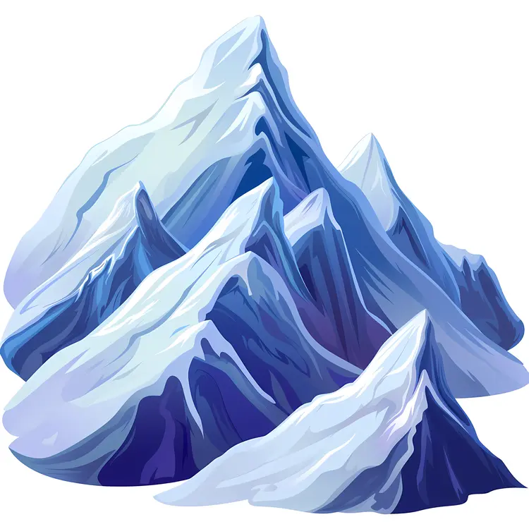 Majestic Snowy Mountains