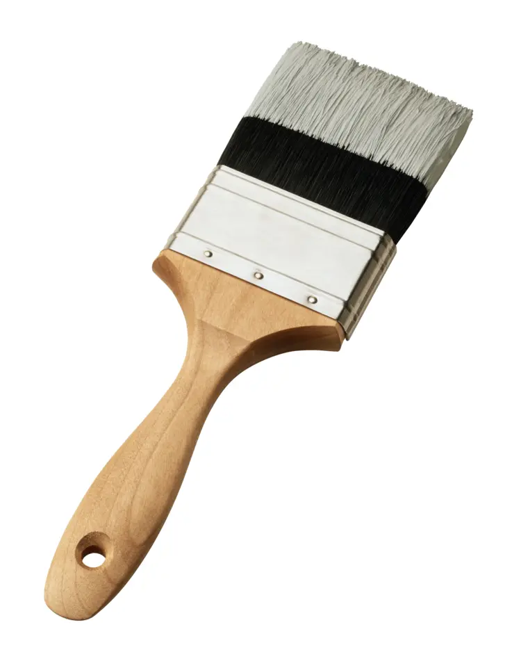 Paint Brush with Wooden Handle