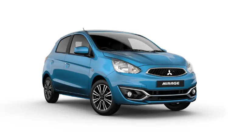 Blue Hatchback Car for City Commutes