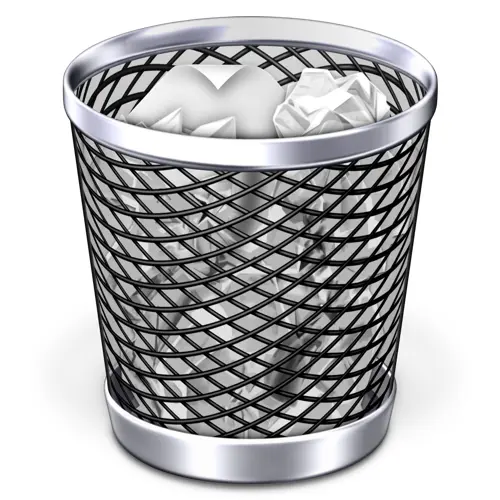 Mesh Trash Can for Office Waste