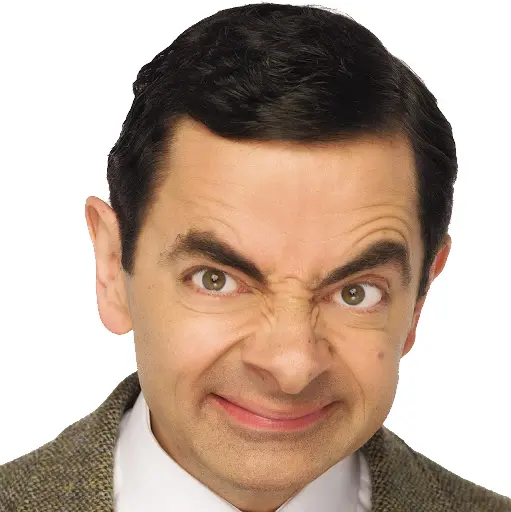 Man with a Scrunched Face Expression