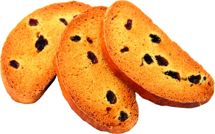 Crunchy Biscotti with Raisins