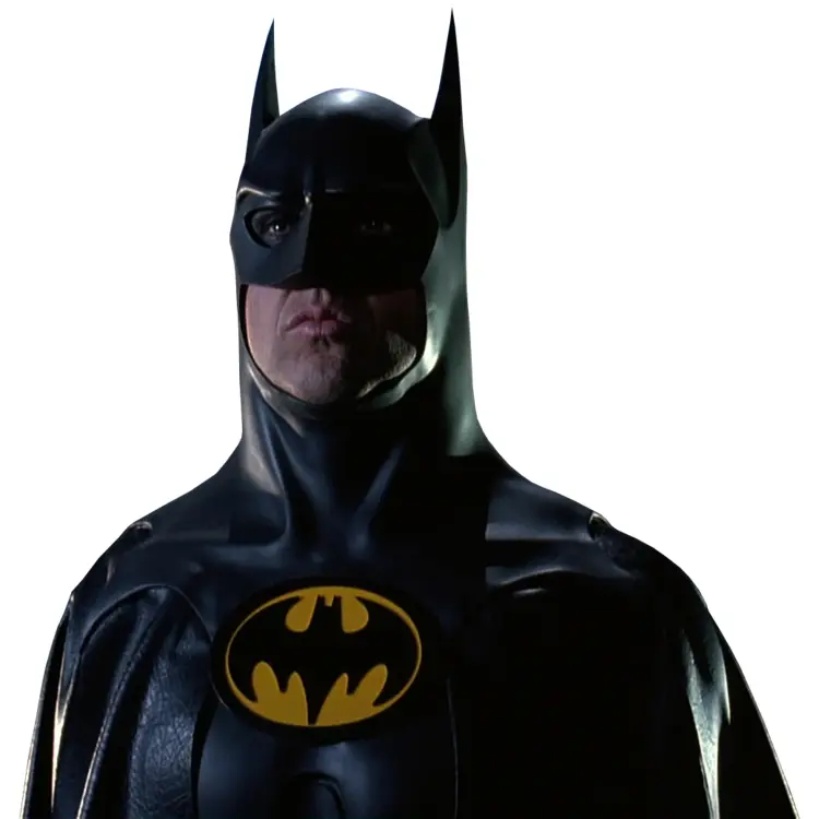 Classic Batman in Black Suit