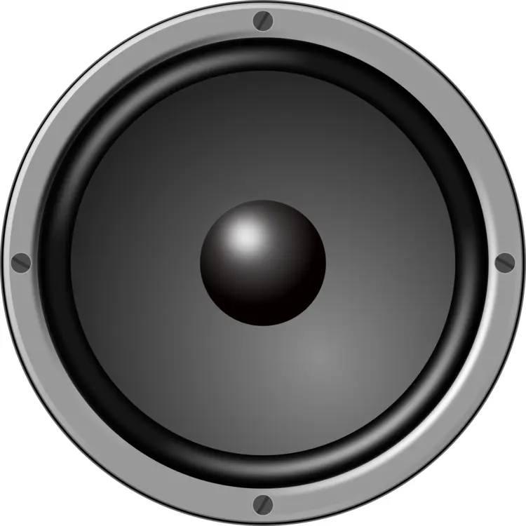 Black Speaker for High-Quality Sound