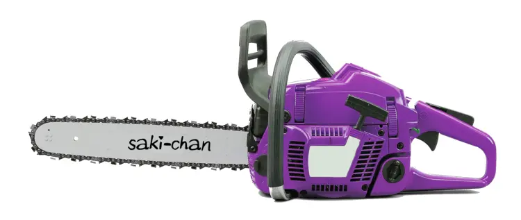 Purple Chainsaw Tool