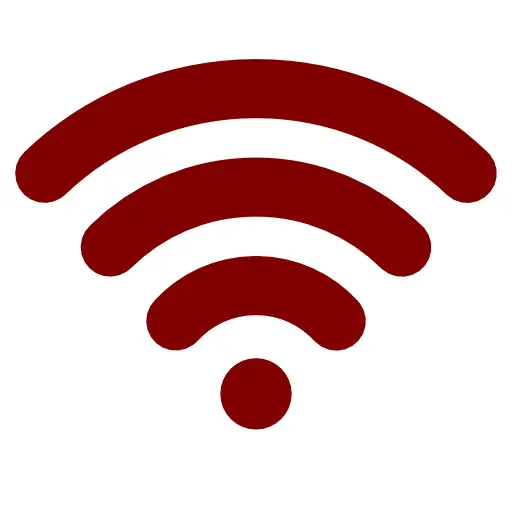 Brown WiFi Symbol for Connectivity