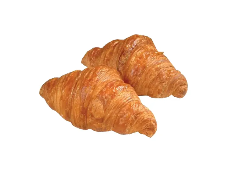 Pair of Buttery Croissants
