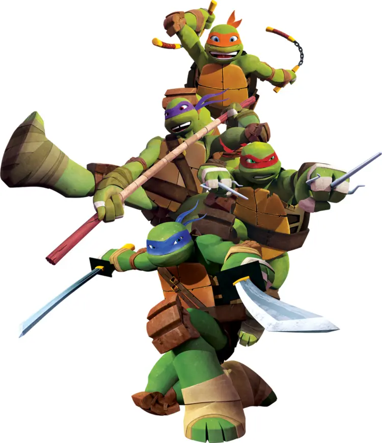 Ninja Turtles in Action