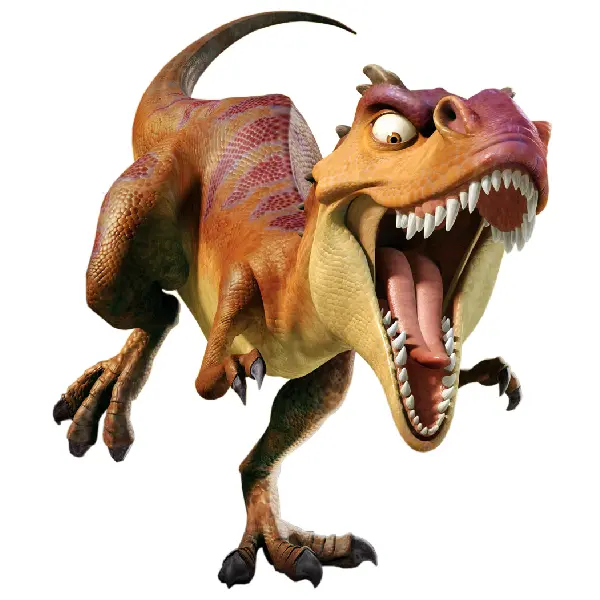 Roaring Dinosaur Character