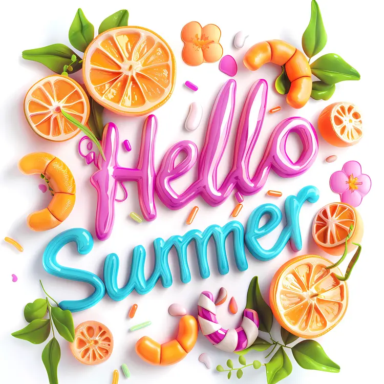 Hello Summer with Citrus Fruits