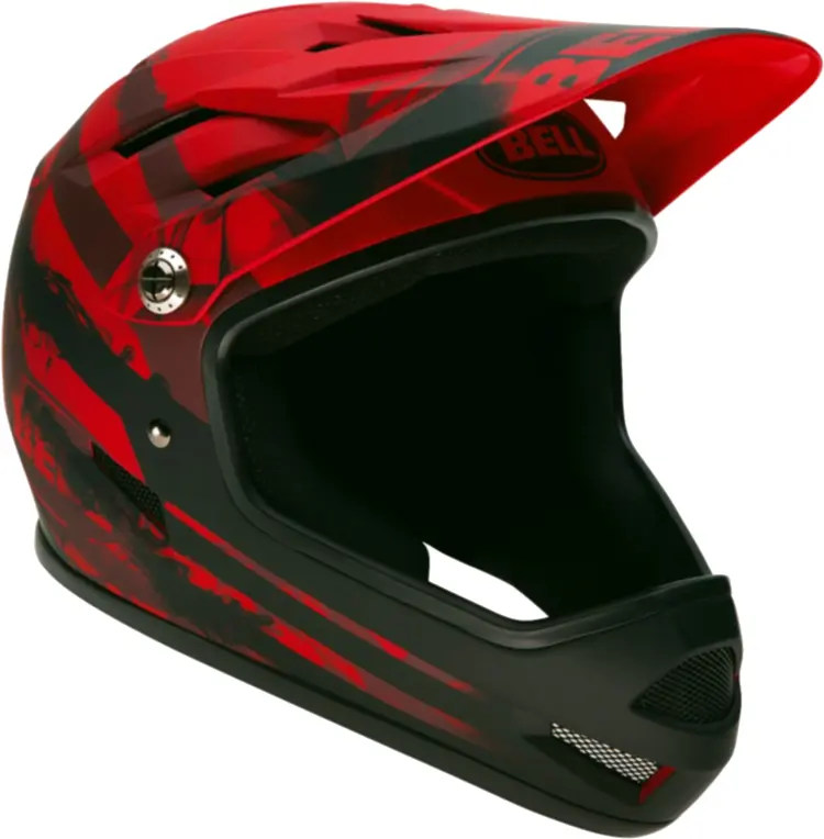 Red and Black Motorcycle Helmet