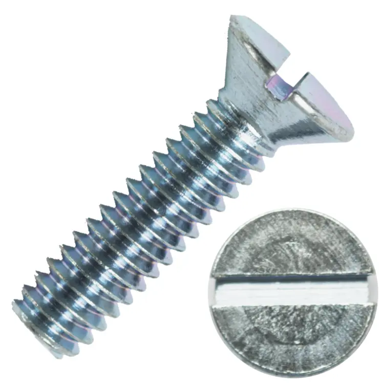 Machine Screw with Slotted Head