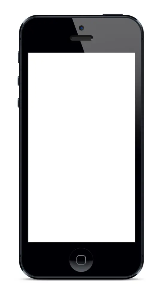Black iPhone with Blank Screen