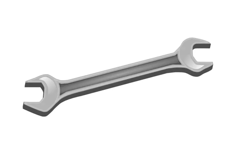 Double Open-End Wrench for Repairs