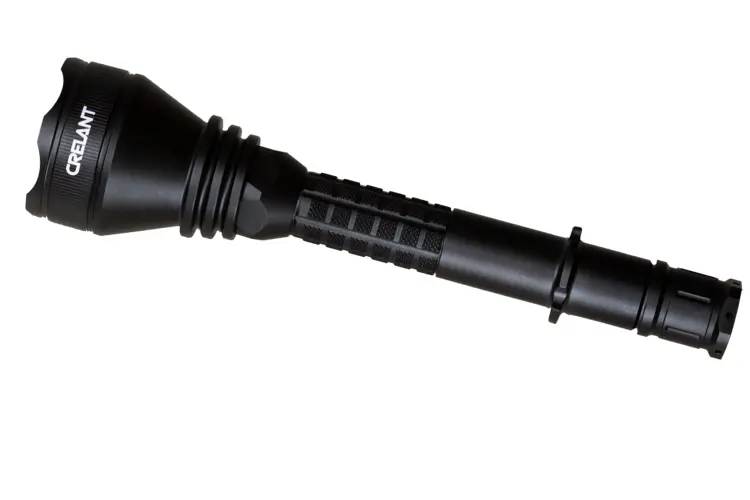 Black Tactical Flashlight for High Performance
