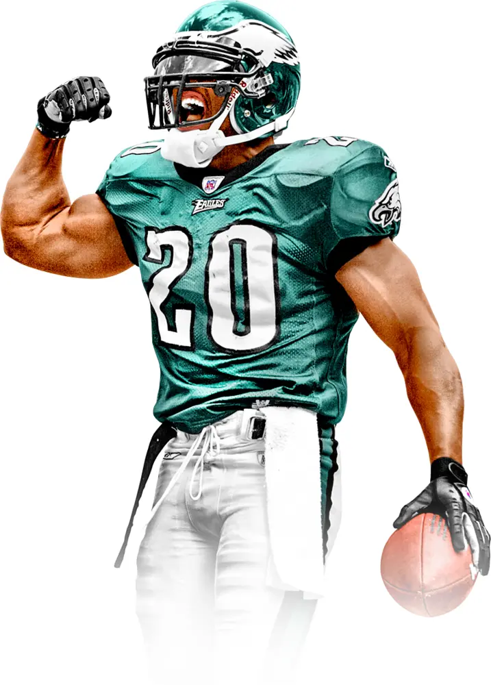 Philadelphia Eagles Football Player Celebrating