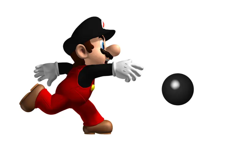 Black Suit Mario Running