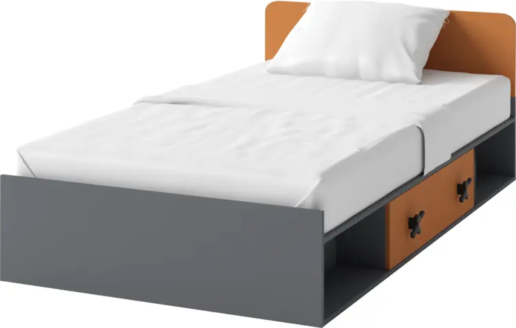 Comfortable Bed with Storage