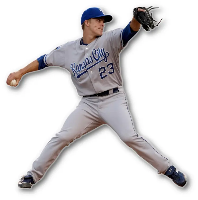 Baseball Player in Action