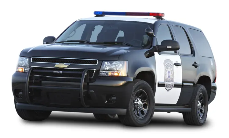 Black Police SUV for Law Enforcement