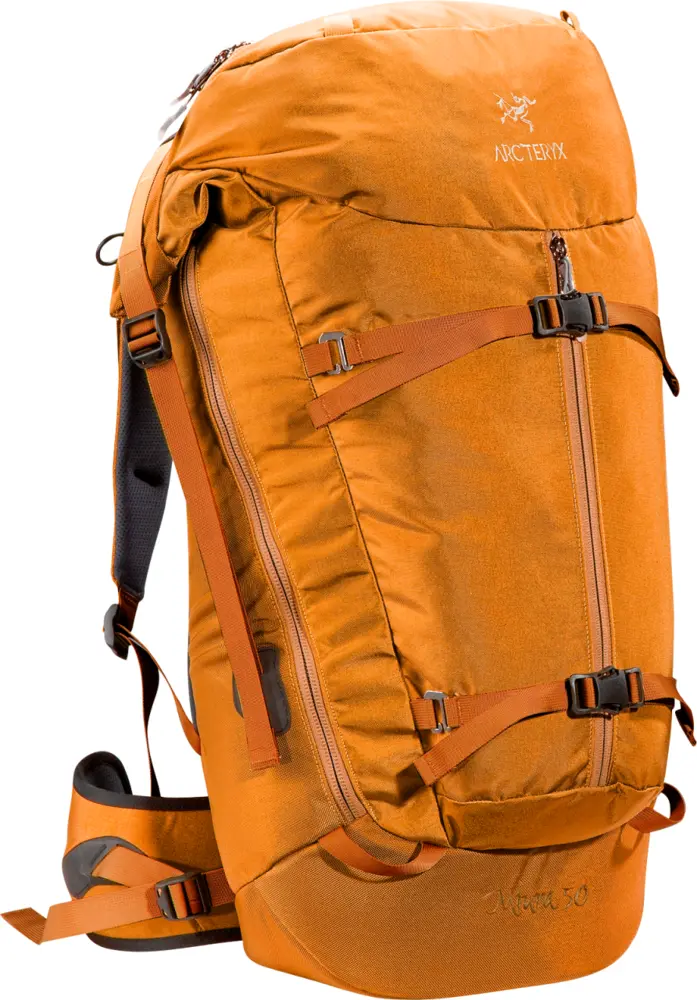 Orange Backpack for Hiking