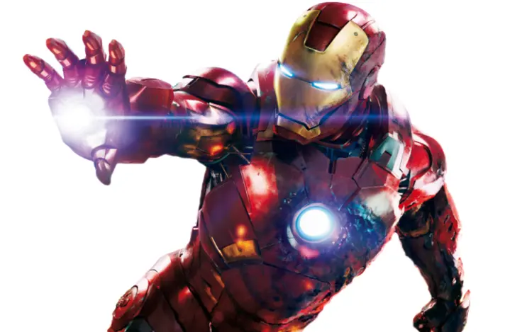 Iron Man Shooting a Beam