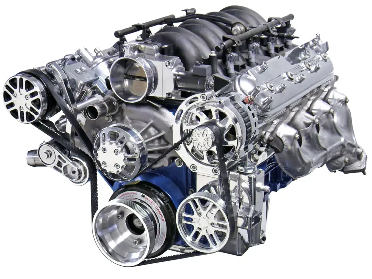 Shiny Engine with Mechanical Components