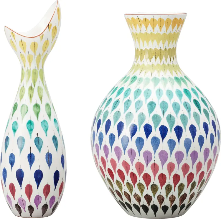 Colorful Patterned Vases for Home Decor