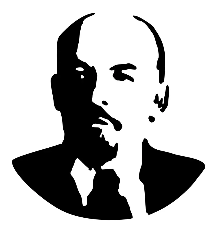 Black and White Portrait of a Man in Thought