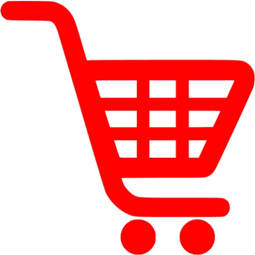 Red Shopping Cart Icon