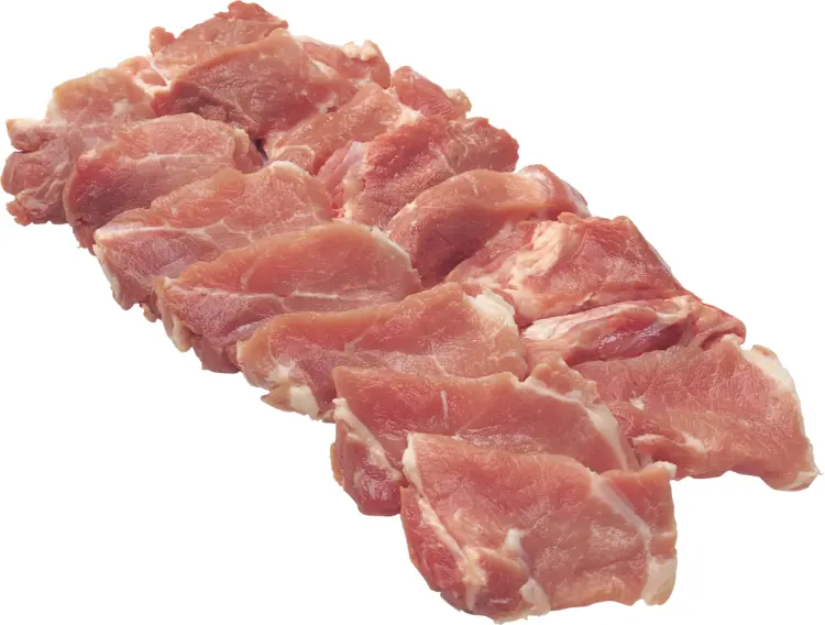 Fresh Pork Slices for Cooking