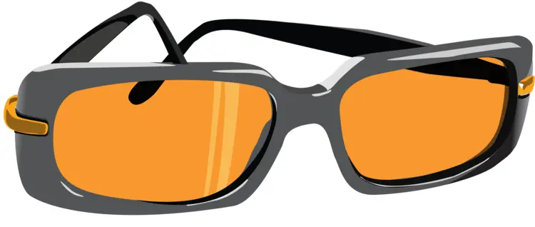 Orange Sunglasses for Bright Days