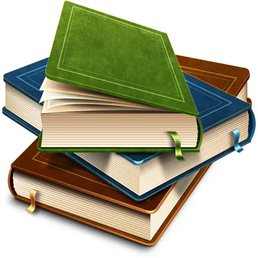 Stack of Colorful Books