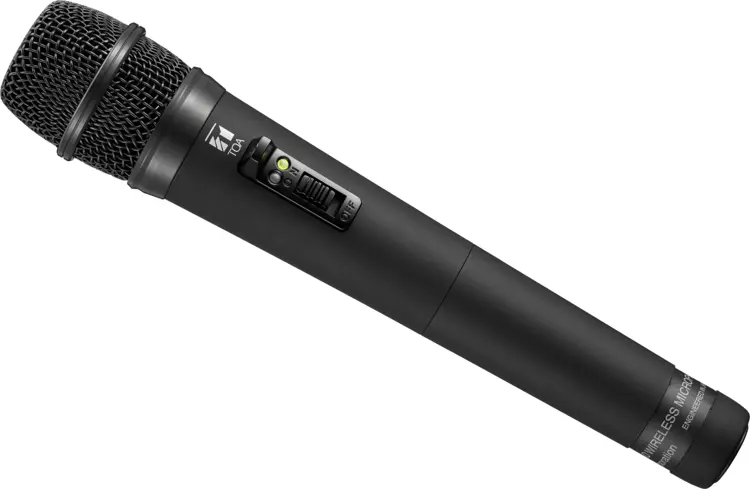 Black Microphone for Recording and Performance