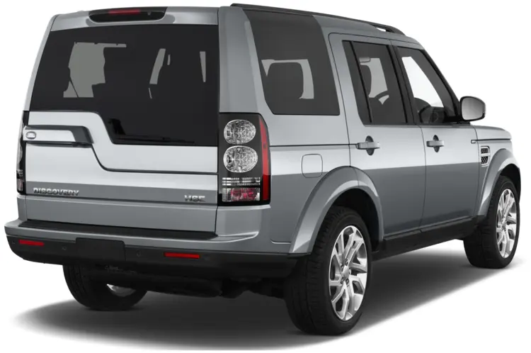 Silver SUV Land Rover Discovery for Off-Road Adventures